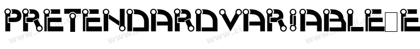 PretendardVariable E字体转换 PretendardVariable E字体转换